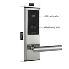 Electronic proximity T57 key card entry knob door lock system for hotel