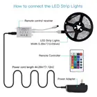 App control bluetooth music led strip SMD 5050 30 led/meter 5m set, sound control smart led strip RGB 16 million color change