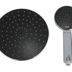disassemble top spray shower head with hand shower set