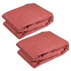 2M*3M/4m/5m red Outdoor Patio Square Rectangle180gsm HDPE UV Sun Shade Sail Cloth