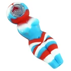 sexy lady smoking hand water pipe accessory