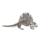Handmade Sculpture Resin Dinosaur Fossil Souvenir Silver Crafts