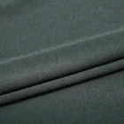 Green Spandex Crepe Fabric Textile Dark Green Polyester Spandex Knitted Crepe Interlock Fabric Roll