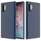 2 in 1 Hard PC Soft TPU Hybrid Phone Cover for Samsung Note 10 Plus Note 10+