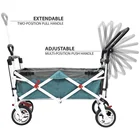 2019 Factory Outlet Iron Collapsible Utility Cart Folding Beach Wagon Stroller with CE Europe