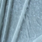 Crushed Velvet White Polyester Fabric Manufacturer For Sublimation Printing