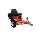 Thermoplastic Automatic Seat Type Thermoplastic Airless Spraying Hot Melt Paint Road Line Marking Machine
