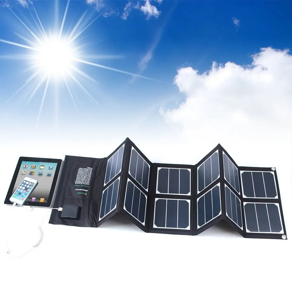 Waterproof 65w For Travelling Grid Tie Bendable 100w 18v New Technolog Portable Solar Panel System