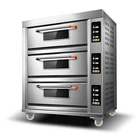 Bread Bakery gas oven 3 Deck 9 tray Baking industrial Oven Sale