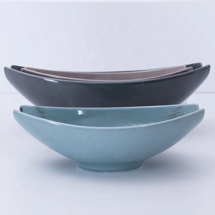 custom logo unique ceramic bowls
