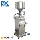 Glass Liquid Semi Automatic Viscous Cream Lotion Water Glass Bottle Vials Liquid Filling Machine Good Price