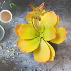 Plants Succulents Yellow Color Artificial Plants Wholesale Lotus Flower Succulents Plants For Indoor Decoration