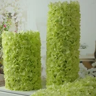 Hydrangea artificial silk flowers wall wedding backdrops for wedding decoration