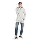 Tall Hoodie Longline Side Zipper Split Tall Pullover Hoodie