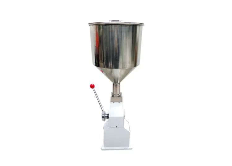 A03 Hand Operated Filling Machine Manual Cosmetic Paste Sausage Cream Liquid Filling Supply