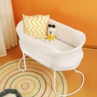 Baby Crib Nursery Crib/ Crib Baby Cradle Crib Bed Luxury Royal Protector Baby Crib Bed Mini Nursery Baby Cradle Crib/