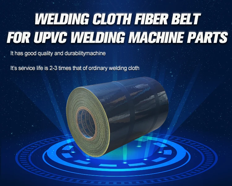 Welding board welding cloth fiber belt for UPVC welding machine parts