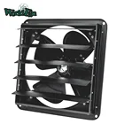 Kitchen ceiling exhaust fans the Square Louver Exhaust Fan aluminum wire ventilation fans with 4 blades