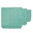 GOTS certified organic cotton high quality reusable zero waste beeswax food wrap