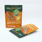 Laminated printing plastic bag stand up zipper pouch smell proof mylar food packaging bags