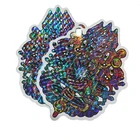 Stickers Sticker High Quality Permanent Vinyl Holographic Logo Stickers Decorative Custom Printed Laser Die Cut Sticker