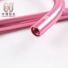 Cutting Aluminum Tubes Price Anodized Custom Aluminum Tube Bending Tubes Powder Coating Service Welding