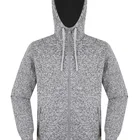 Jacket Supply Polyester Gauge Knitted Custom Winter Fleece Windbreaker Hoodie Jacket
