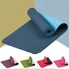 183*61cm 6mm Thick Double Color Non-slip TPE Yoga Mat Quality Exercise Sport Mat for Fitness Gym Home Tasteless Pad