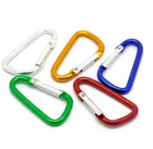OEM design high quality outdoor climbing 4*40mm D shape snap hook