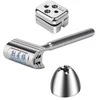 In stock supply fast shipping classic metal multilayered half normal blade safe razor