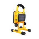 solar led floodlight 50W construction lighting battery operated small portable led light