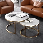 Iron Tea Tebles Living Room Furniture Table Coffee Clear Simple Style Packing Modern Metal Hardware Frame