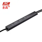 SC POWER 100v to 277v ac Constant voltage 24v 2.5a 12v 5a 60w ultra slim power supply