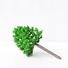 10pcs/bag guangzhou plastic miniature handmade sponge powder scale model street tree for train architectural model scenery