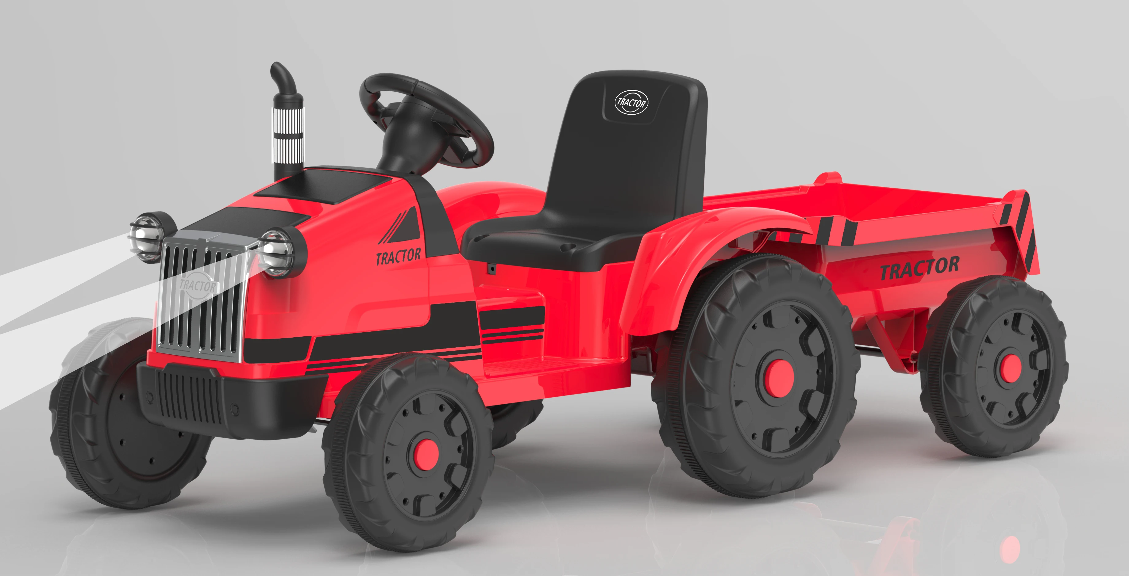 kid mini electric pedal tractor truck ride on car