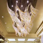 Crystal Glass Chandelier Contemporary New Design Lobby Decoration Glass Chandelier