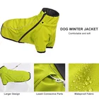 Coat Clothes Coat Windproof Pet Raincoat Clothes Plaid Dog Clothes Waterproof Breathable Dog Winter Jacket Coat
