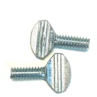 Bolt Steel Screw High Precision Spade Bolt Carbon Steel Winged Thumb Screw