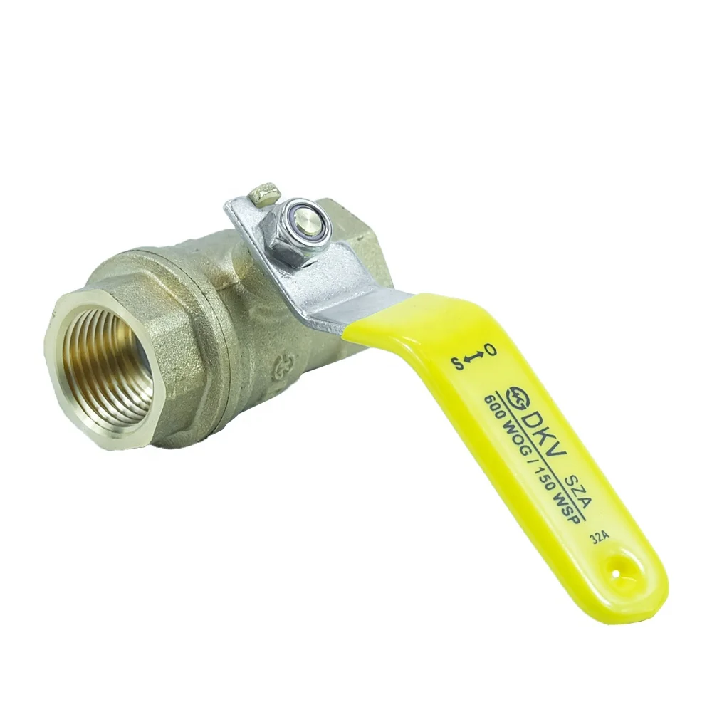 Dkv Pc Brass Ball Valve Full Port Lead Free Brass Valve Female