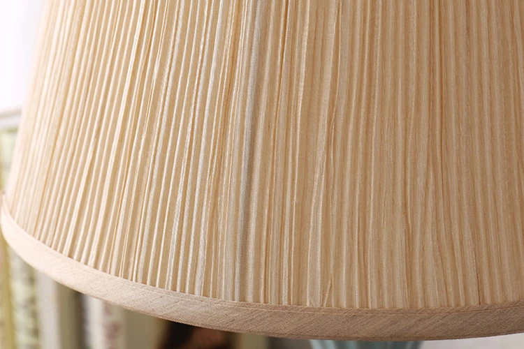 European Classic Style Ceramic Table Lamps with Fabric shade for Office home Living Bedroom