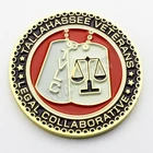 custom metal 3d enamel double faced sided angel souvenir coin