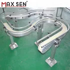 Flexible Flat Top Chain Conveyor System for Food Industry,Material Conveying Equipment from China Manufacturer