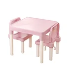 Furniture Wholesale Price Children Desks And Chair Set Furniture PP Kids Study Table