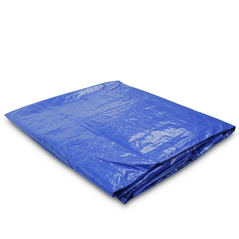 60g/m2 للماء الأزرق غطاء من قماش مشمع ل دبي
