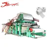 Small size waste paper recycling white tissue toilet paper new machine roll in Russia
