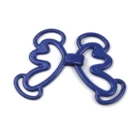 Special Shape Butterfly Plastic Bra Buckle Plastic bra buckle for Lingerie