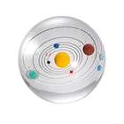 Colour UV-print Cheap Decorative Award Sun Eerth Moon Good Design Hot Solar System Universe Crystal Ball