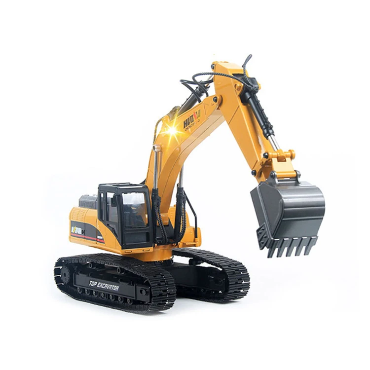 rc excavator metal