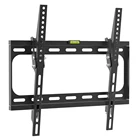 Hidden TV wall mount bracket for 26''-55'' tvs, Fixed lcd tv wall mount vesa 400X400mm and up to 99LBS, for 16 inch stud
