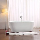 Acrylic freestanding bathtub bowl shape bath tub bathroom bathtub